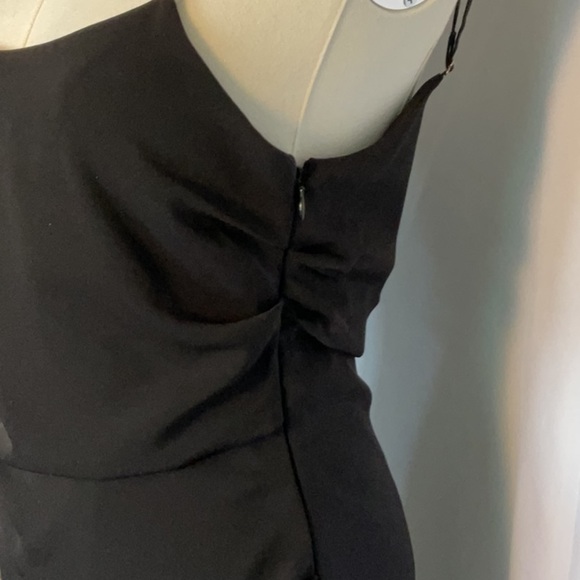 Significant Other gathered black mini dress size 6 - Picture 2 of 6